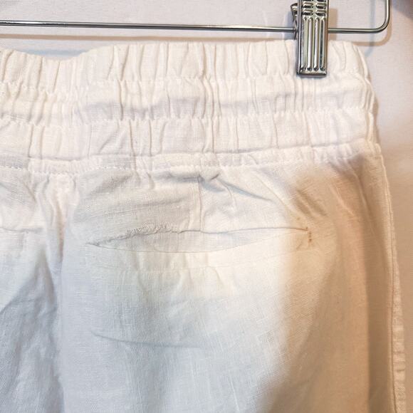 3 FOR $50! 🎁 ATHLETA Cabo Linen Jogger in White Sz. 2 - Picture 9 of 11